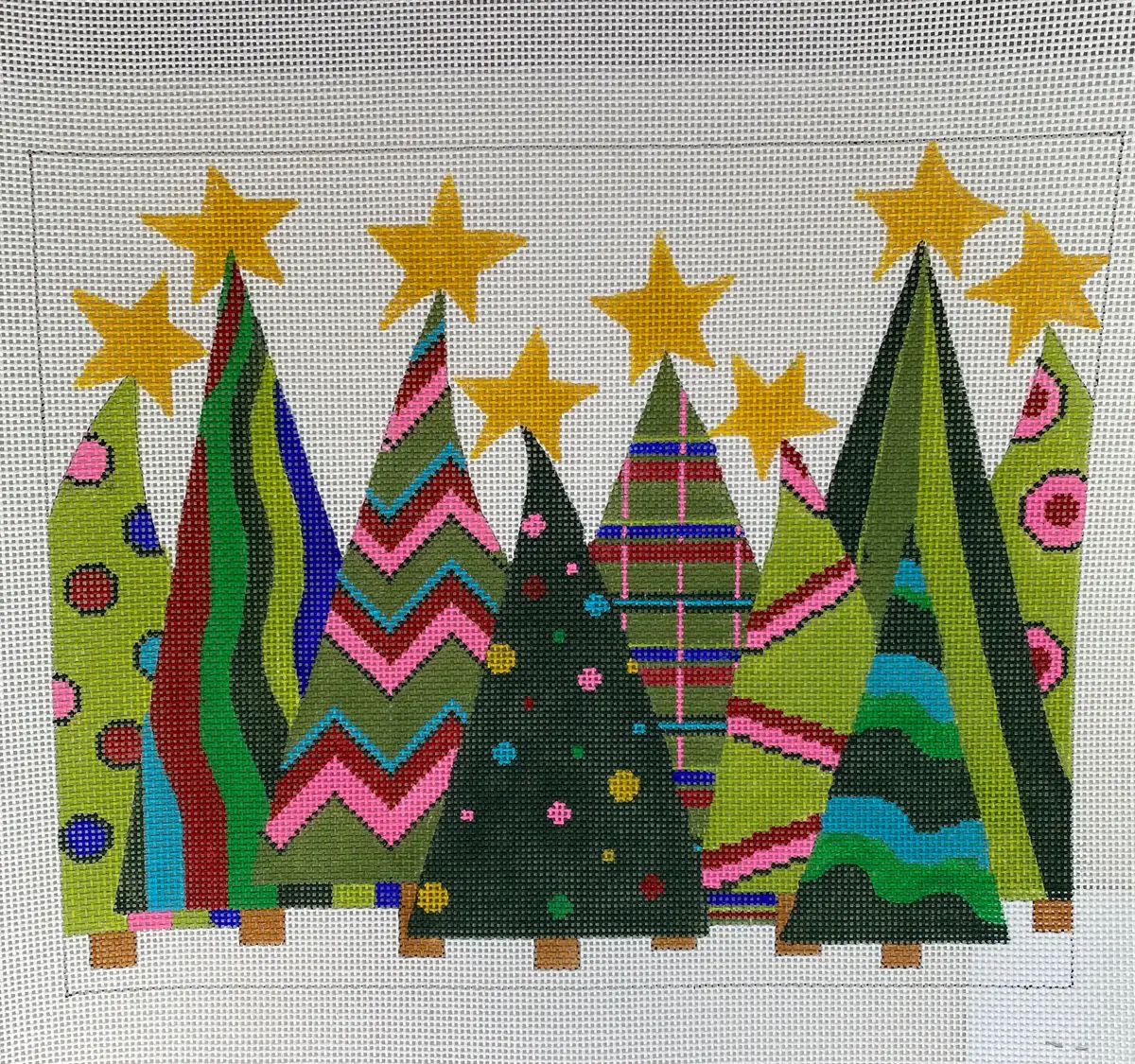 Alice Peterson Company 4254 Crazy Christmas Trees 1