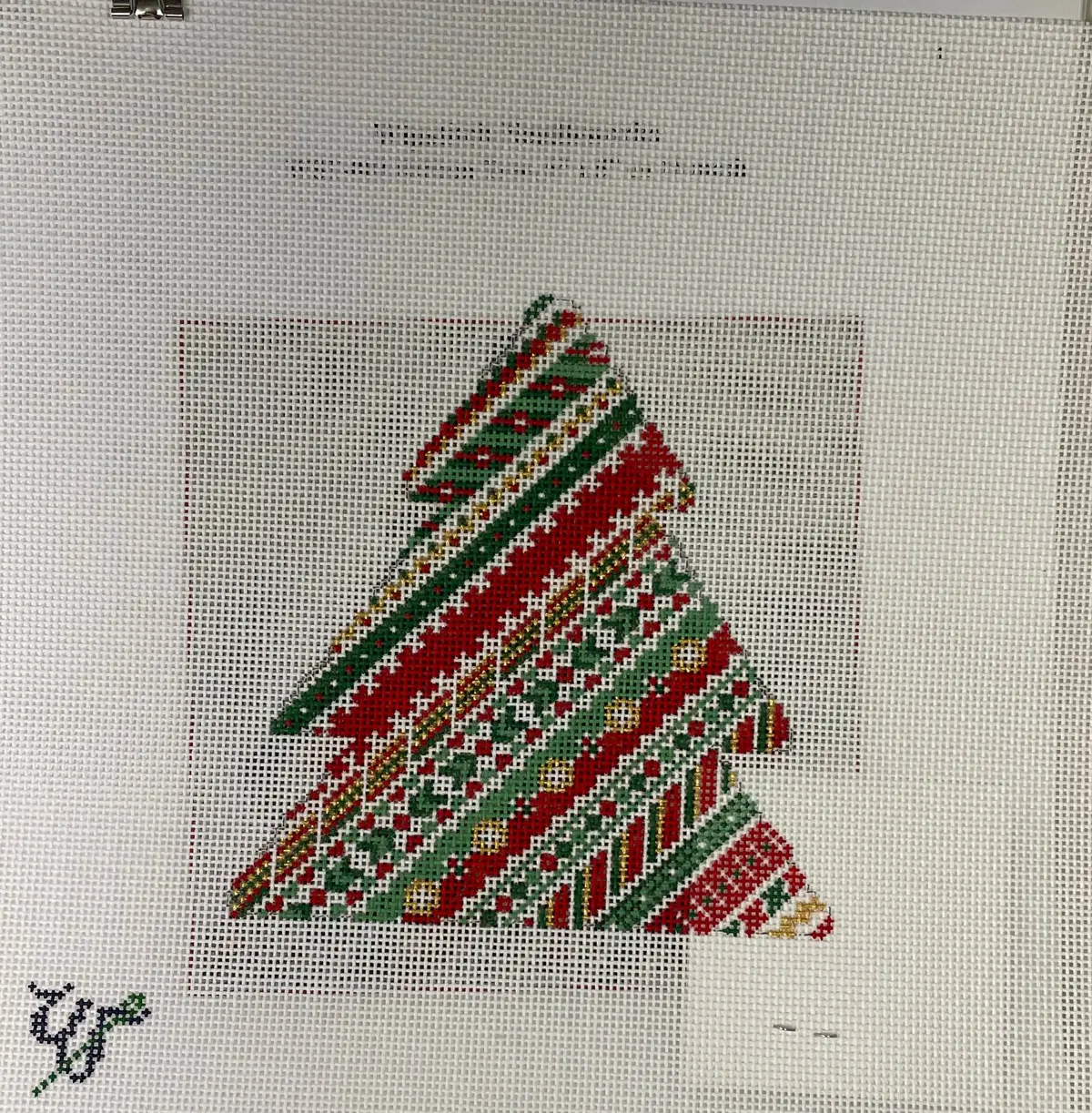 * Wipstitch Needleworks 003-5 Ribbon Tree (With Stitch Guide) 1