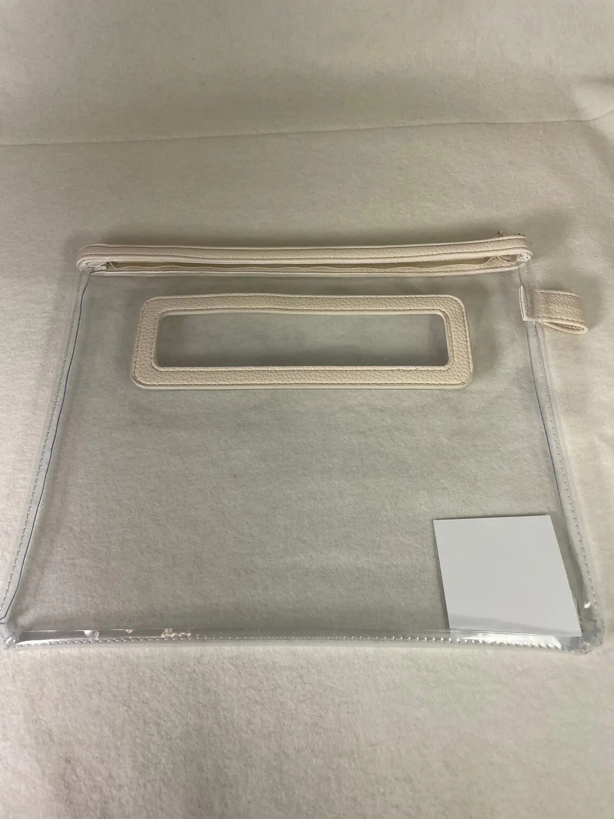 *Rachel Barri Pop-In Pouch- Envelope / Vanilla 1