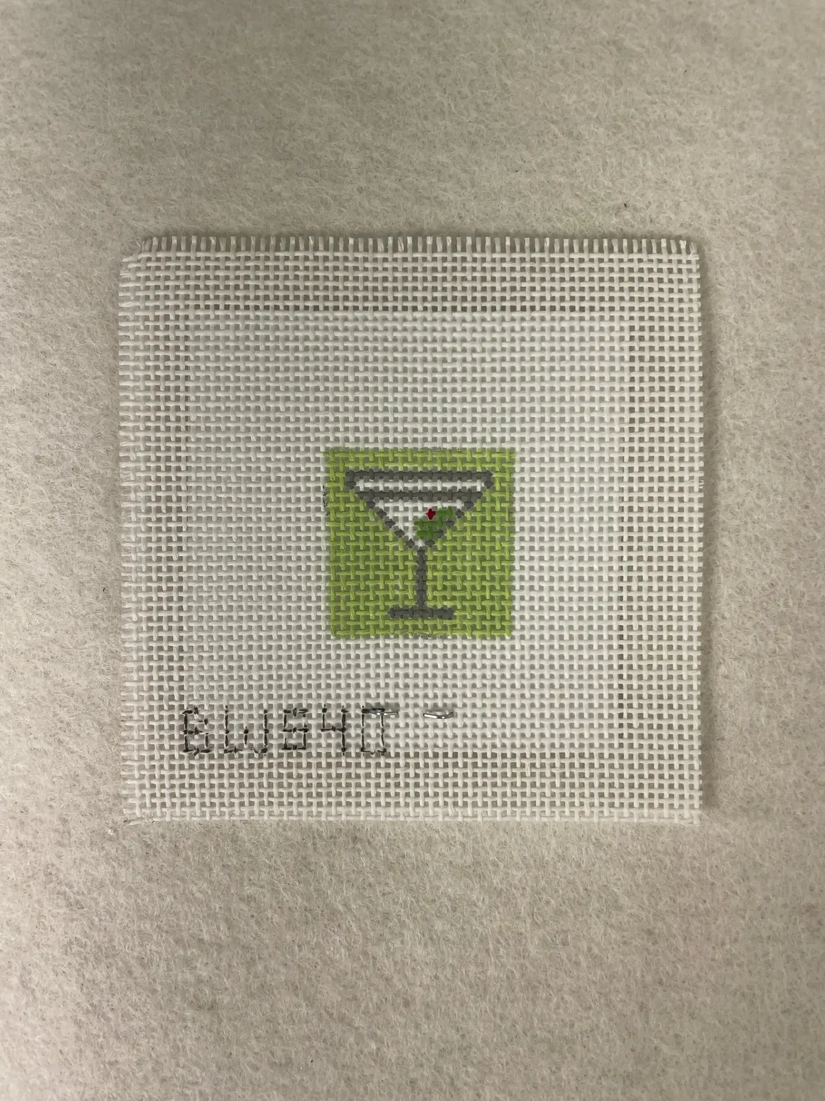 * Blue Waters Needlepoint Bw540 Martini 1 Inch Square 1