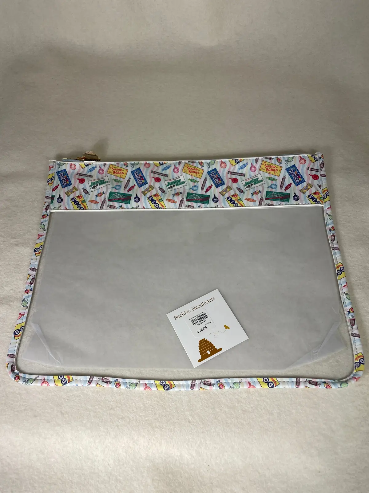 Penny Linn Designs All Candy Pattern Leather Project Bag 1