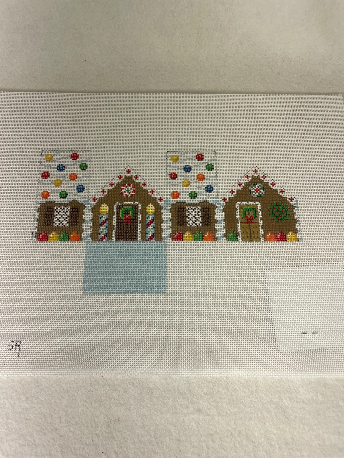 * Susan Roberts Needlepoint 5506-18 Gingerbread Mini House 1