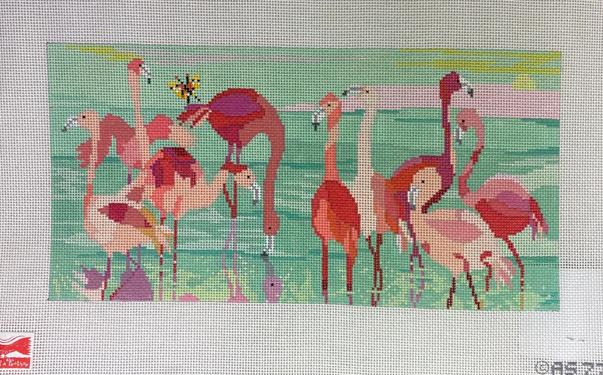 Birds Of A Feather As774 Flamingo Party 1