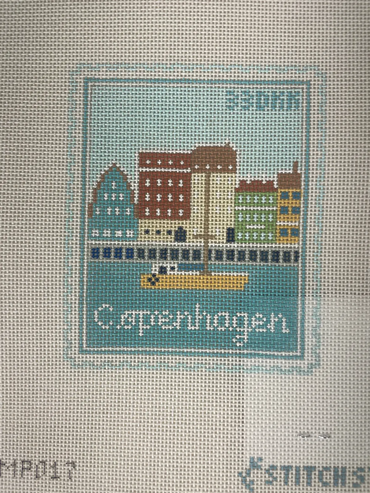 * Stitch Style Stamp017 Copenhagen Stamp By Jinny Mcauliffe 1