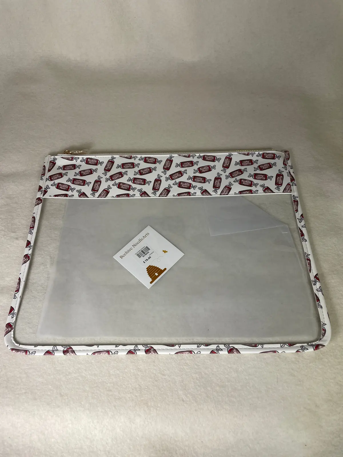 Penny Linn Designs Tootsie Pattern Leather Project Bag 1