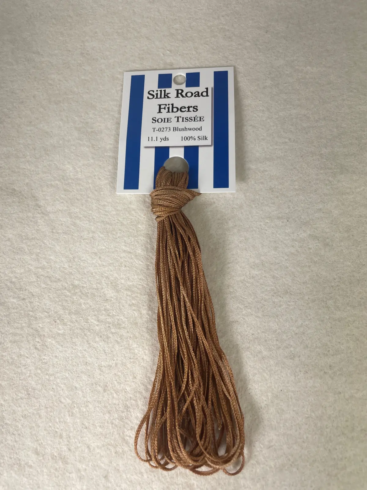 Silk Road Fibers T-0273 Blushwood Soie Tissee 1
