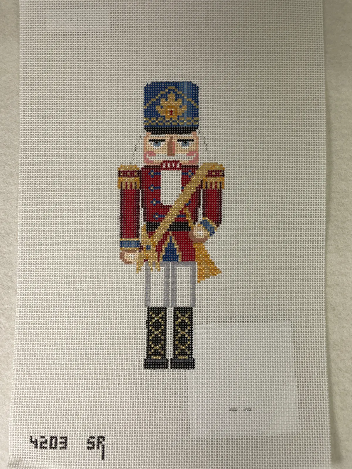 Susan Roberts Needlepoint Design 4203 Nutcracker- Trumpeter 1