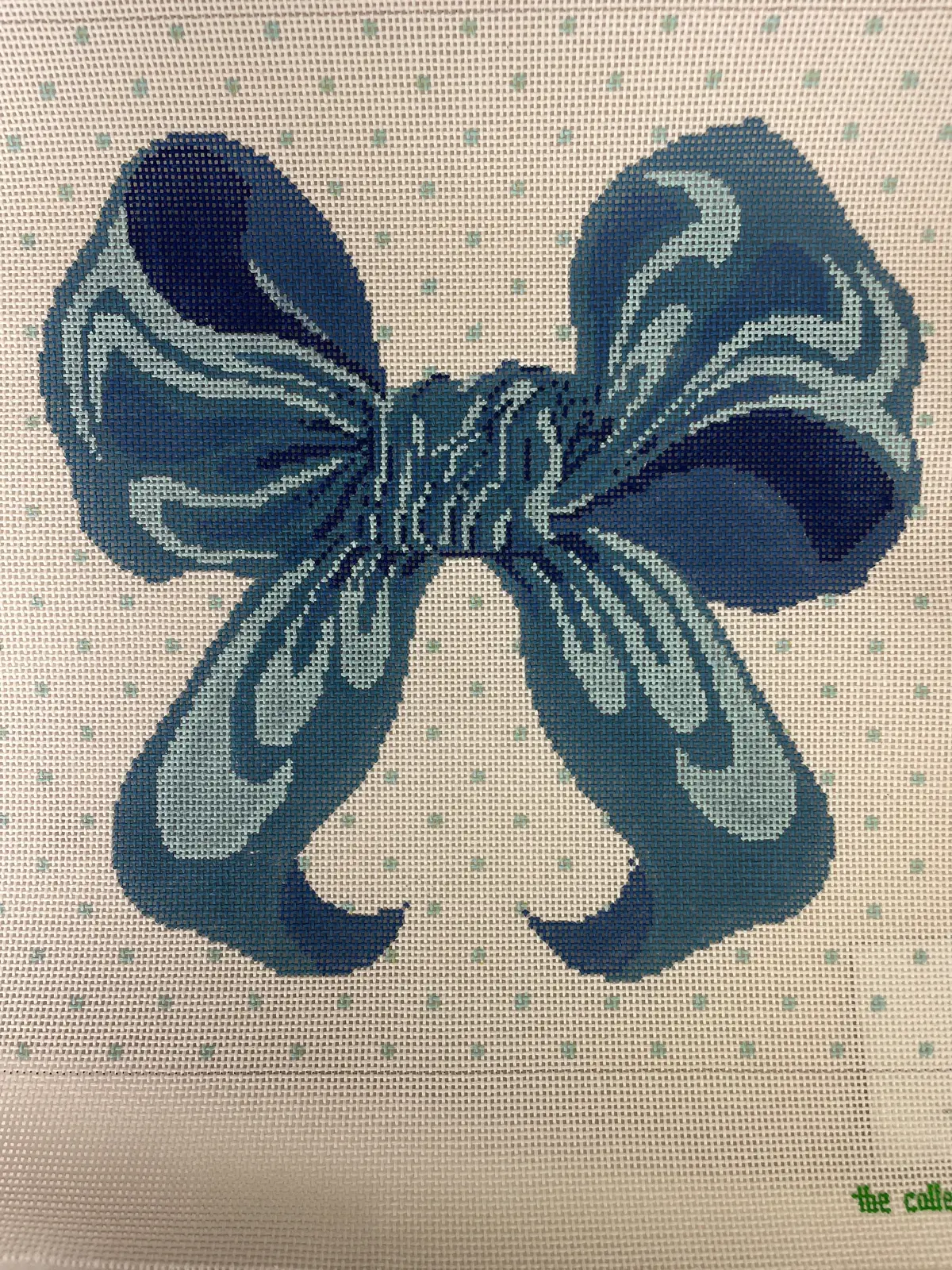 * The Collection Designs Kb06 Blue Bow 1