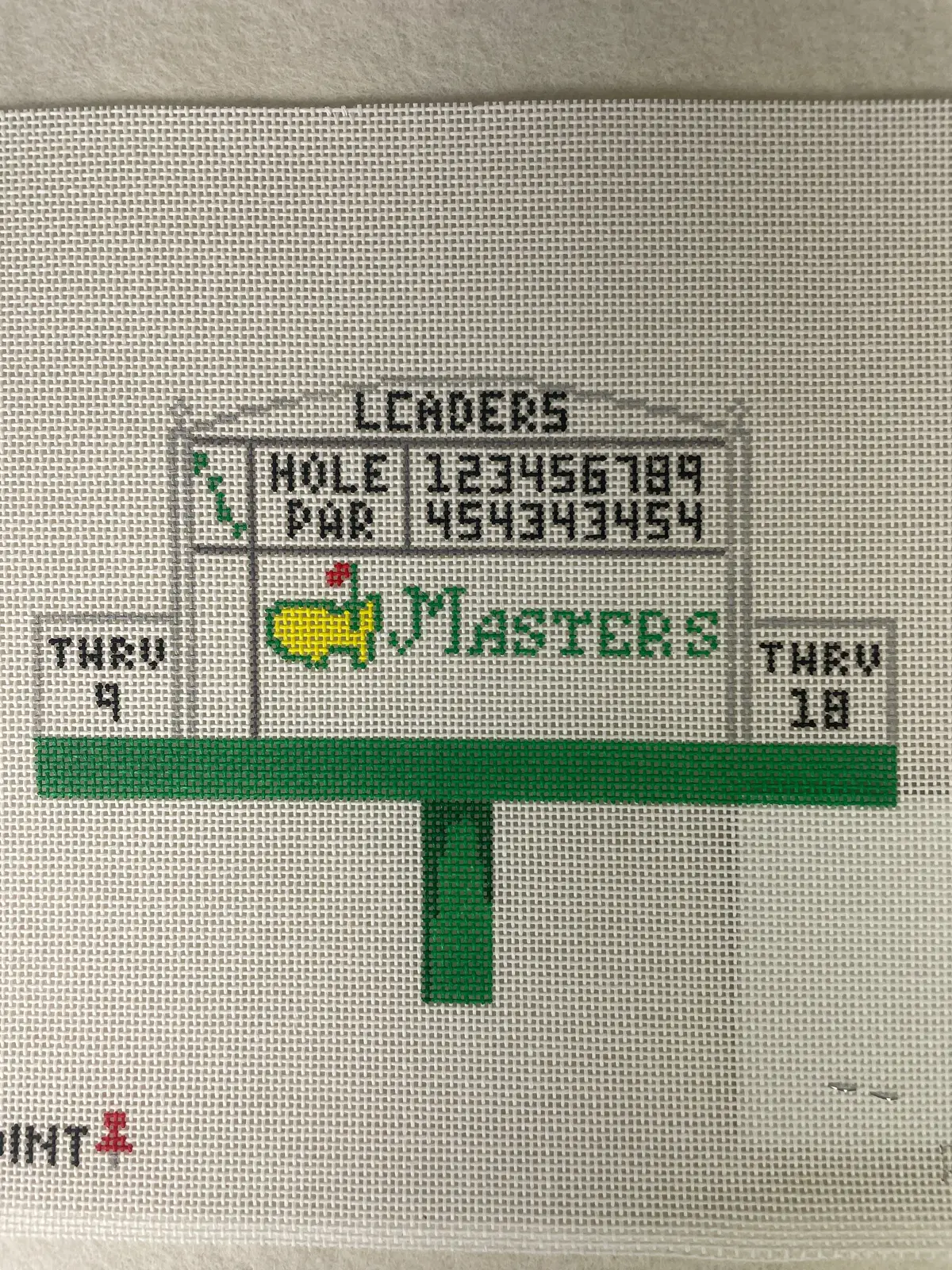 Pinpoint Needlepoint Pns40 Masters Leaderboard 1
