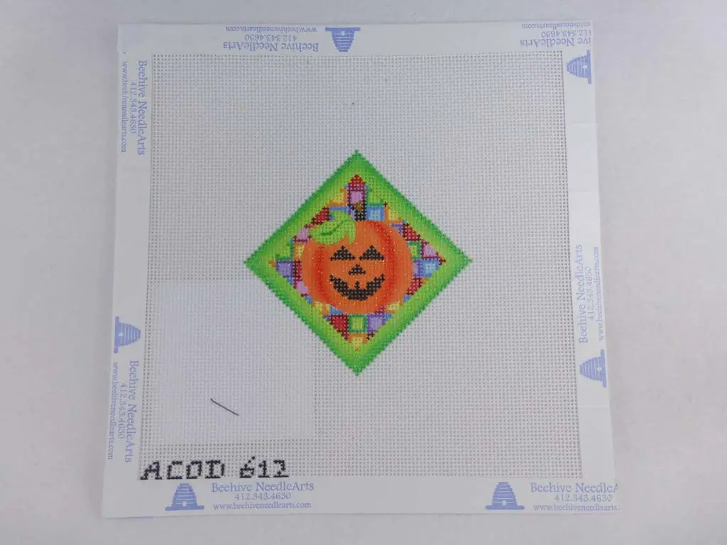 A Collection Of Designs 612 Green Boarder Pumpkin 1