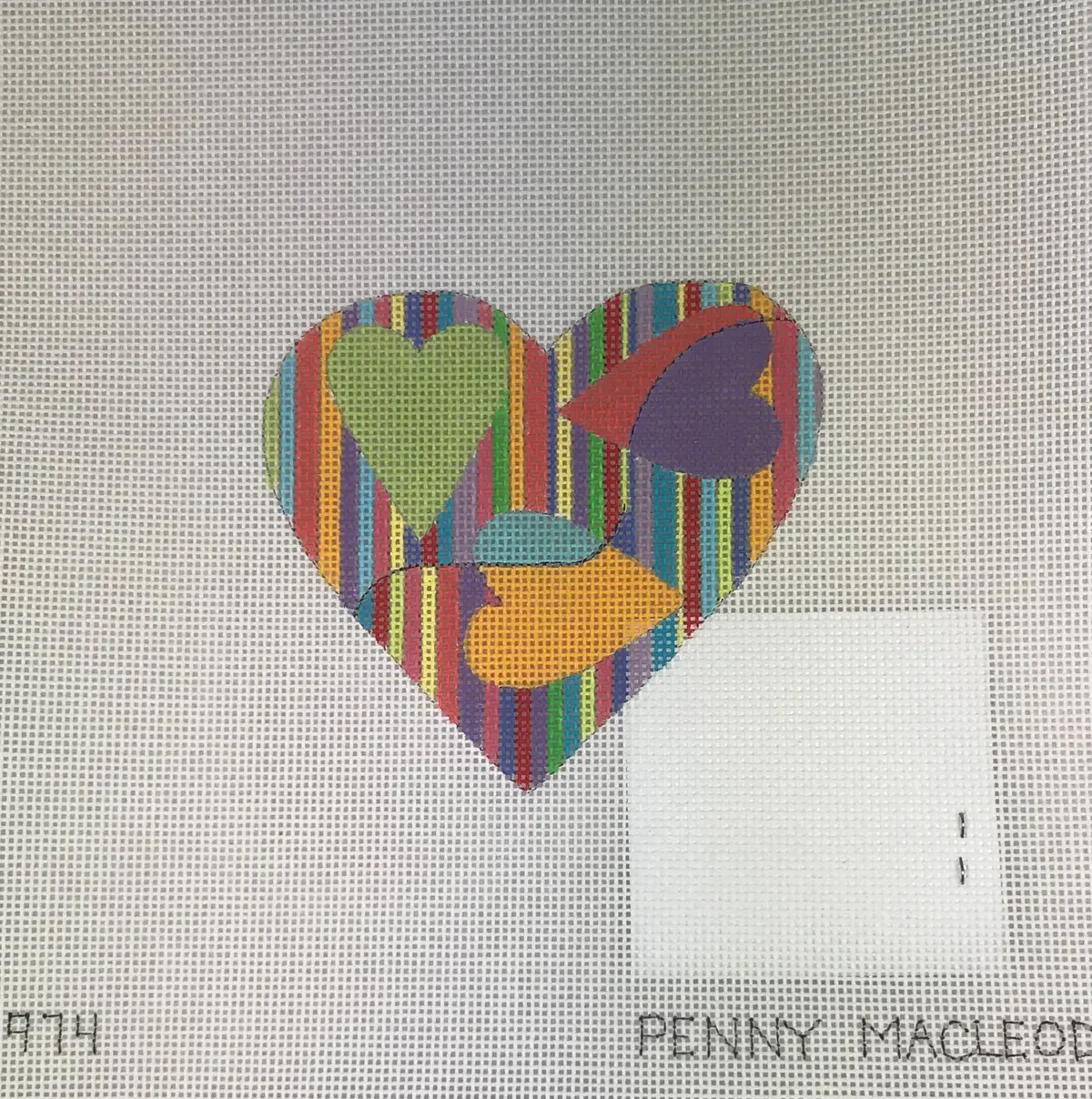 Penny Macleod 106 Pm974 Heart Ornament 1