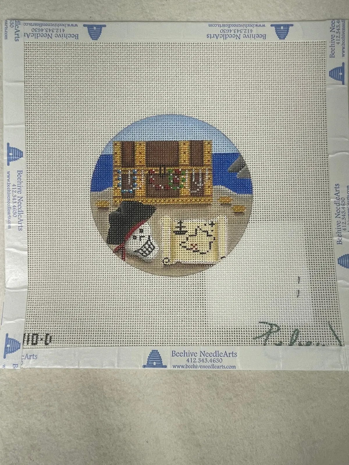 * Sale / Rebecca Wood Designs 1010-D Treasure Island Round 1