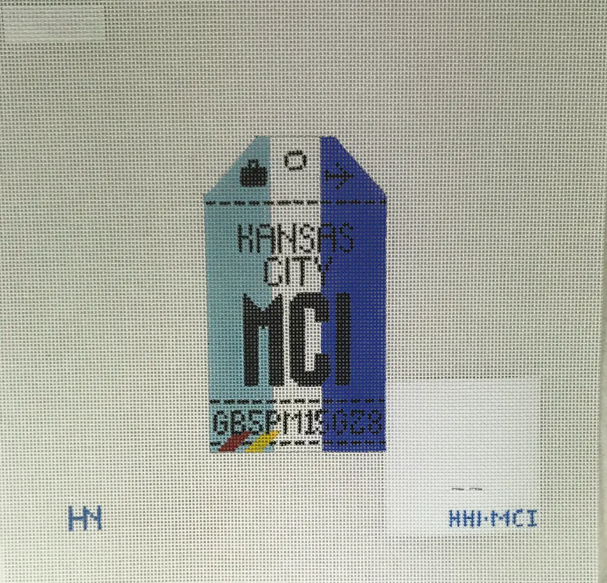 * Hedgehog Needlepoint Hh1mci Kansas City 1