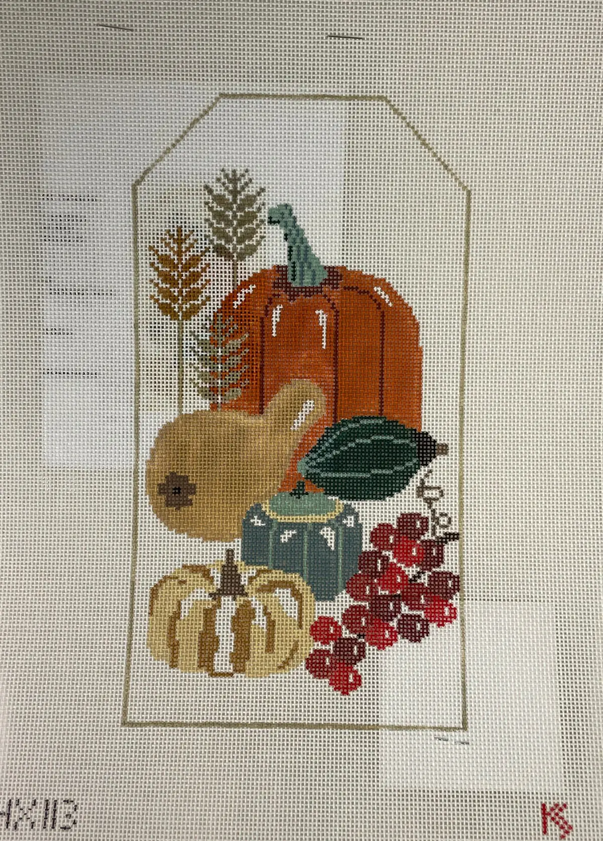 * Kathy Schenkel Hx113 Harvest Blessings With Stitch Guide 1