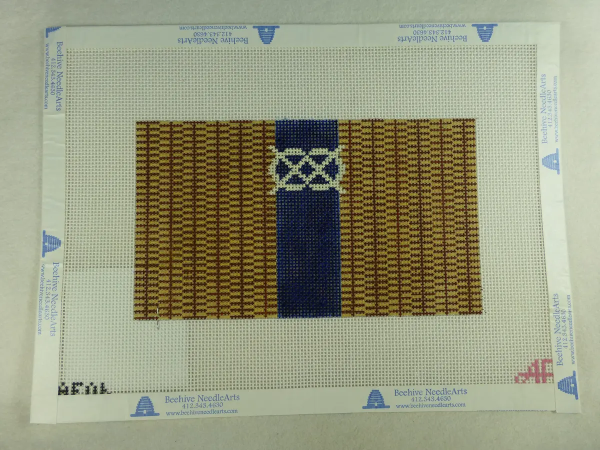Anne Fisher Needlepoint Af06k Nantucket With Knot 1