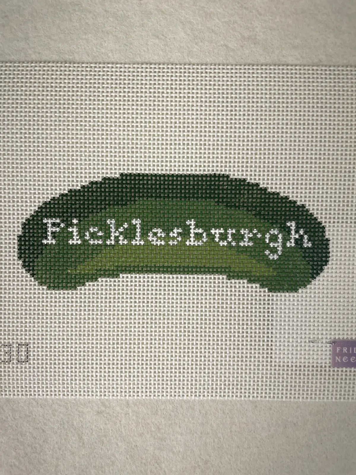 Friday Night Needlepoint Fnn30 Picklesburgh 1