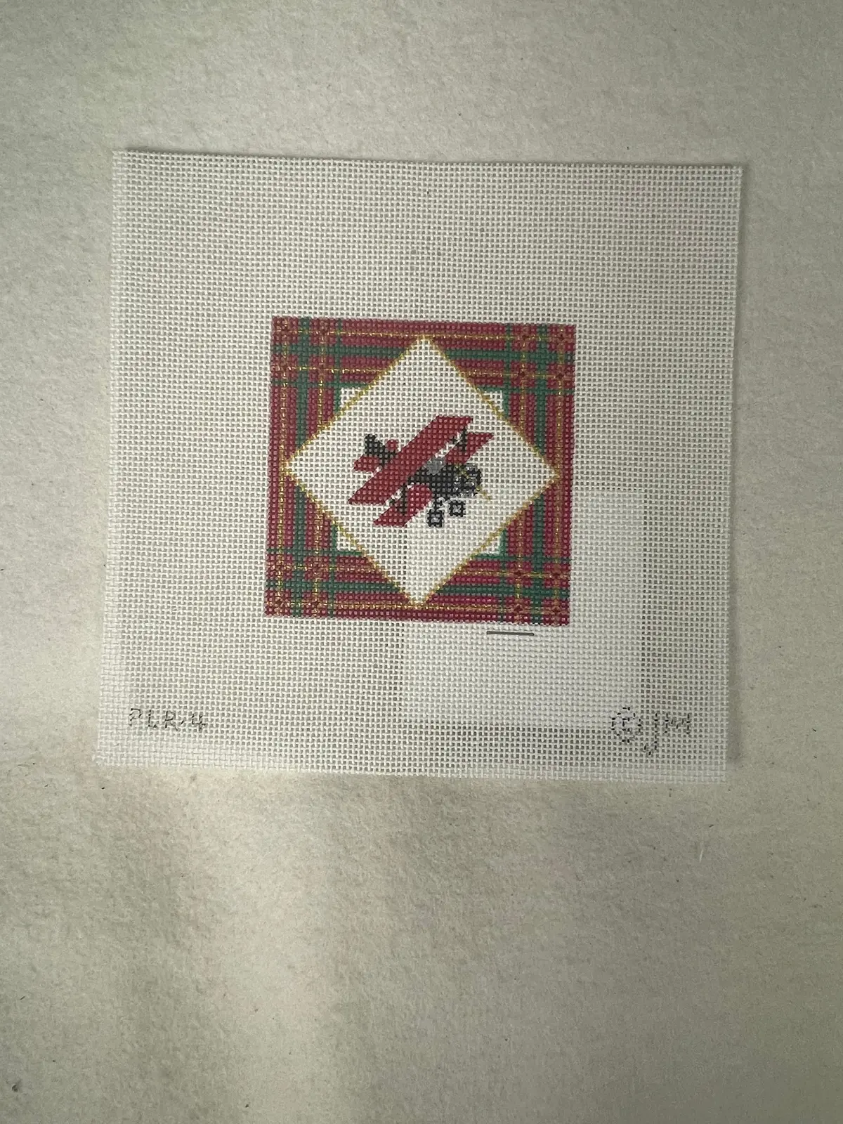 * Sale / J. Malahy Designs Plr4 Plaid Bi-Plane 1
