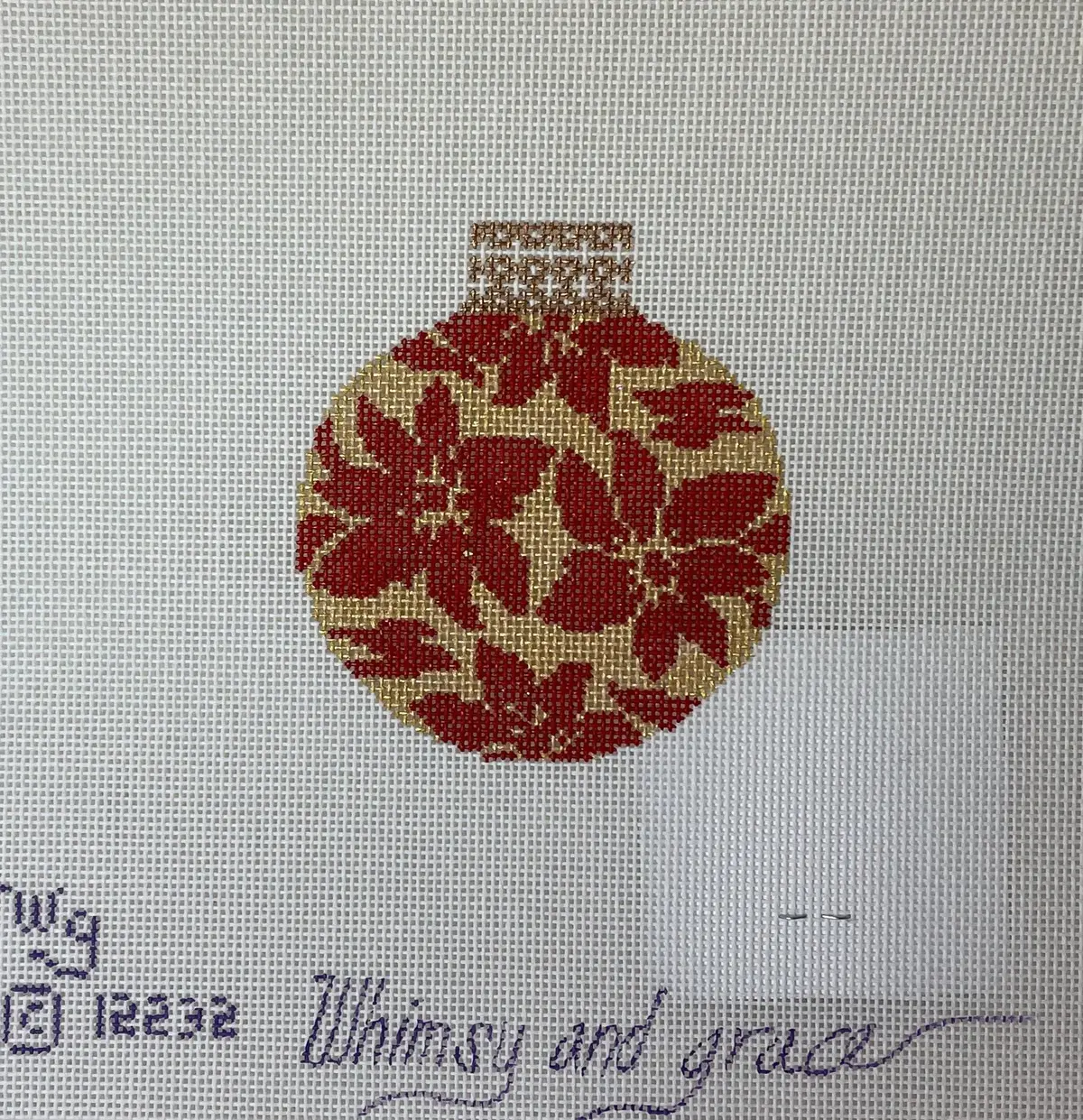 Whimsy And Grace Wg12232 Poinsettia Reflection 1