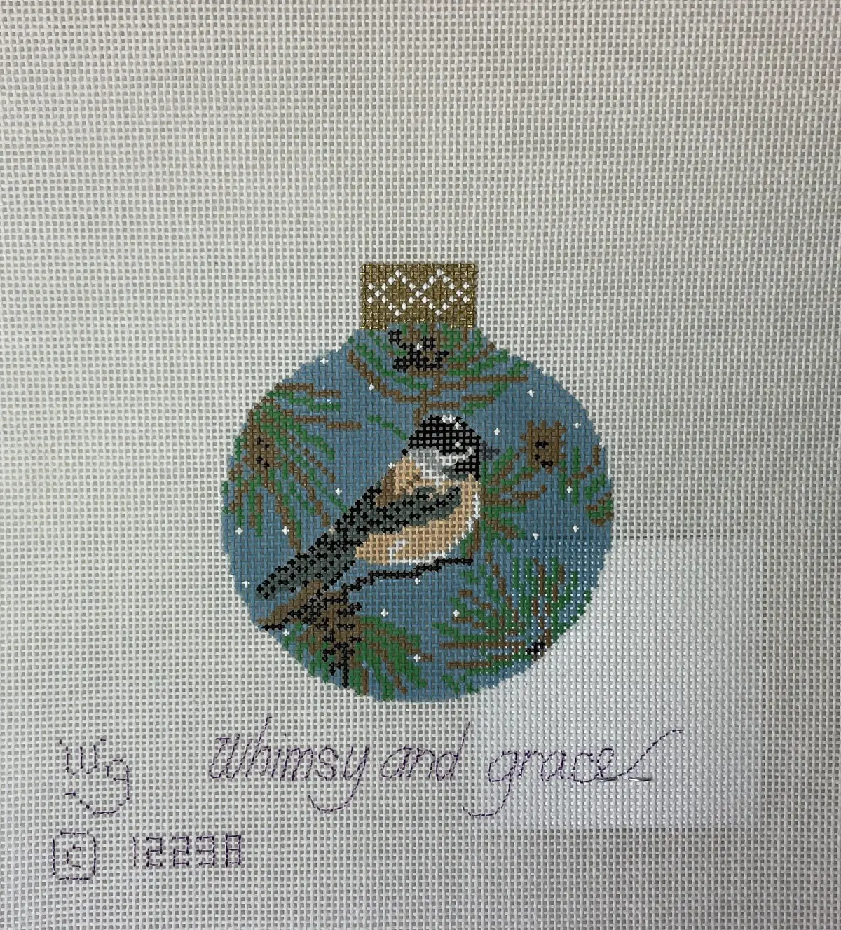Whimsy And Grace Wg12238 J-Chickadee Reflection 1