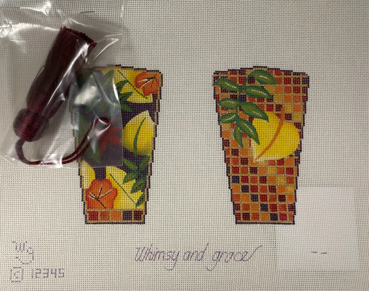 Whimsy And Grace Wg12345 W-Autumn Leaves Scissor Case 1