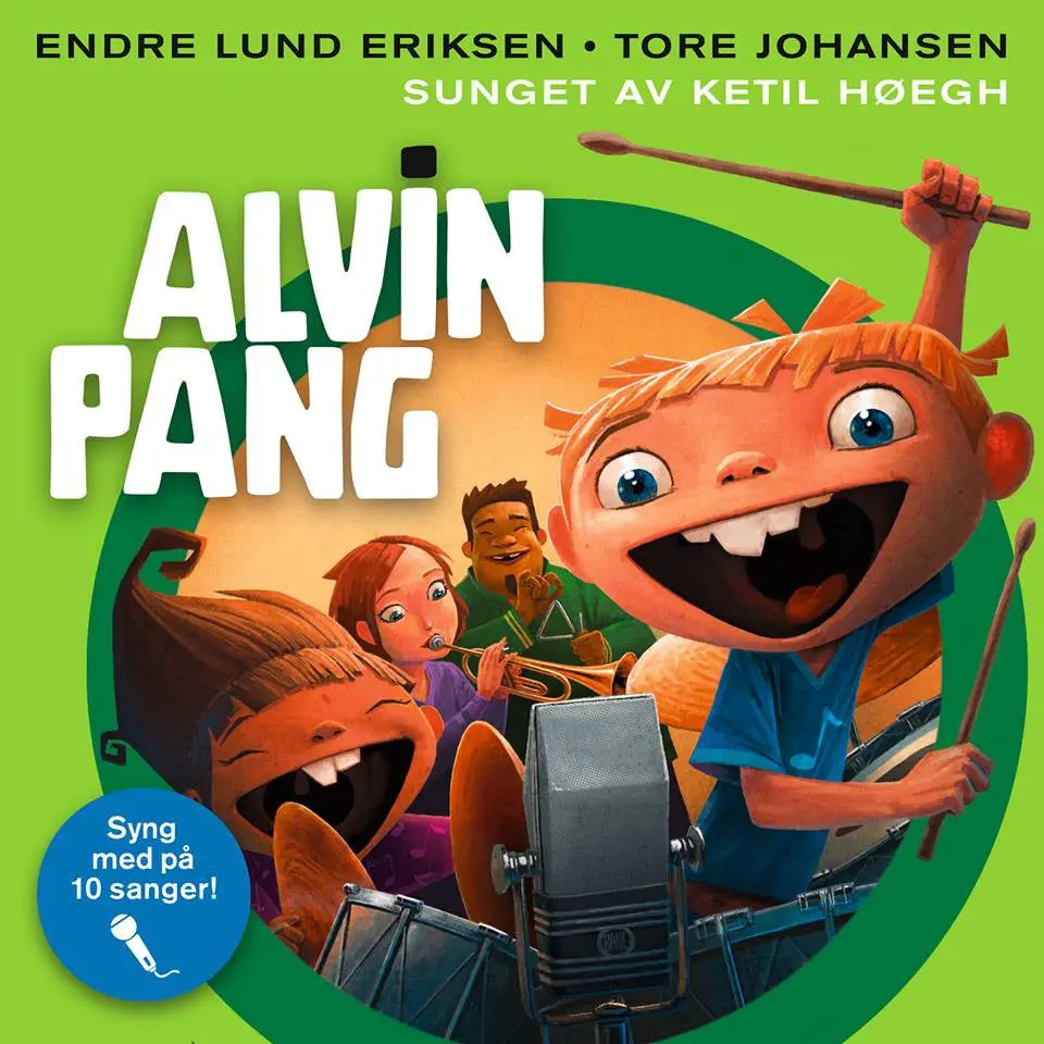 Endre Lund Eriksen/Tore Johansen: Alvin Pang. Cd Med 10 Sanger 1