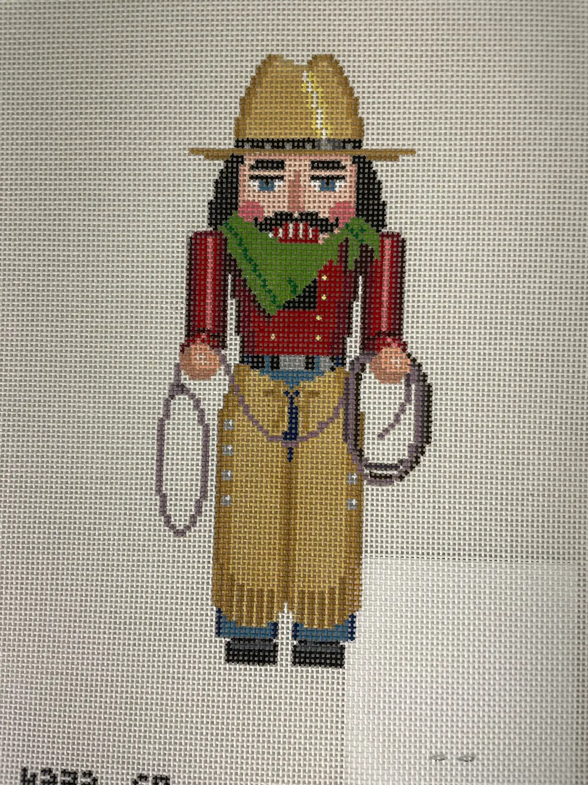 Susan Roberts Needlepoint Designs 4232 Nutcracker- Cowboy 1
