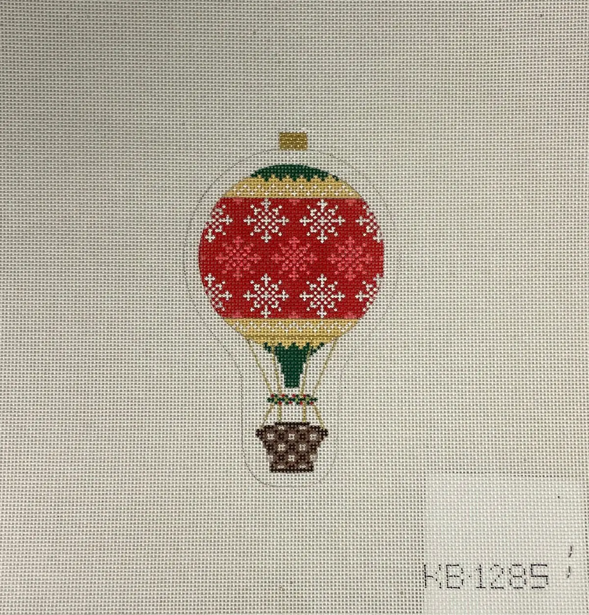 * Kirk And Bradley 1285 Christmas Snowflake Holiday Balloon 1
