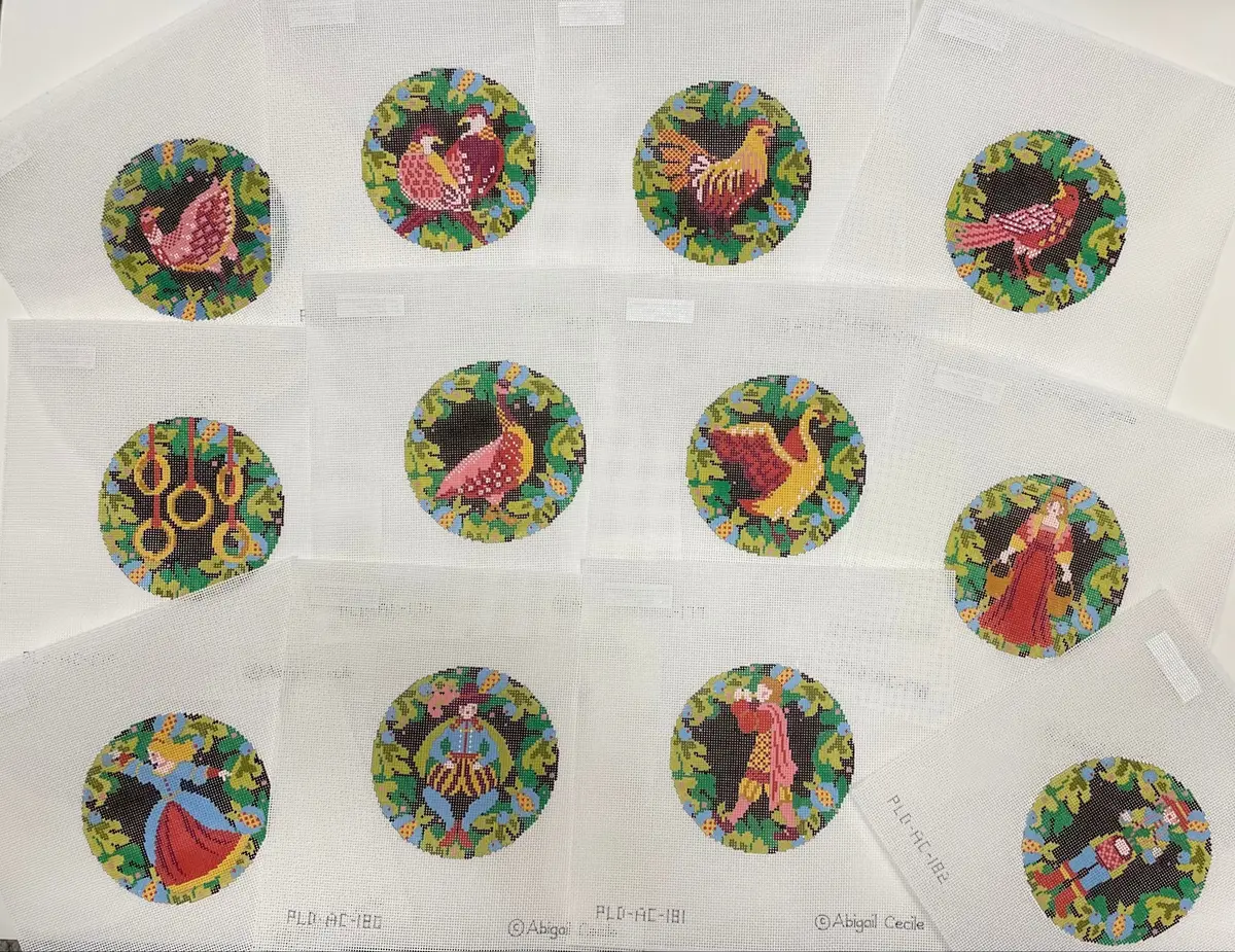 * Abigail Cecile 12 Day's Of Christmas Set (12 Pieces) 1