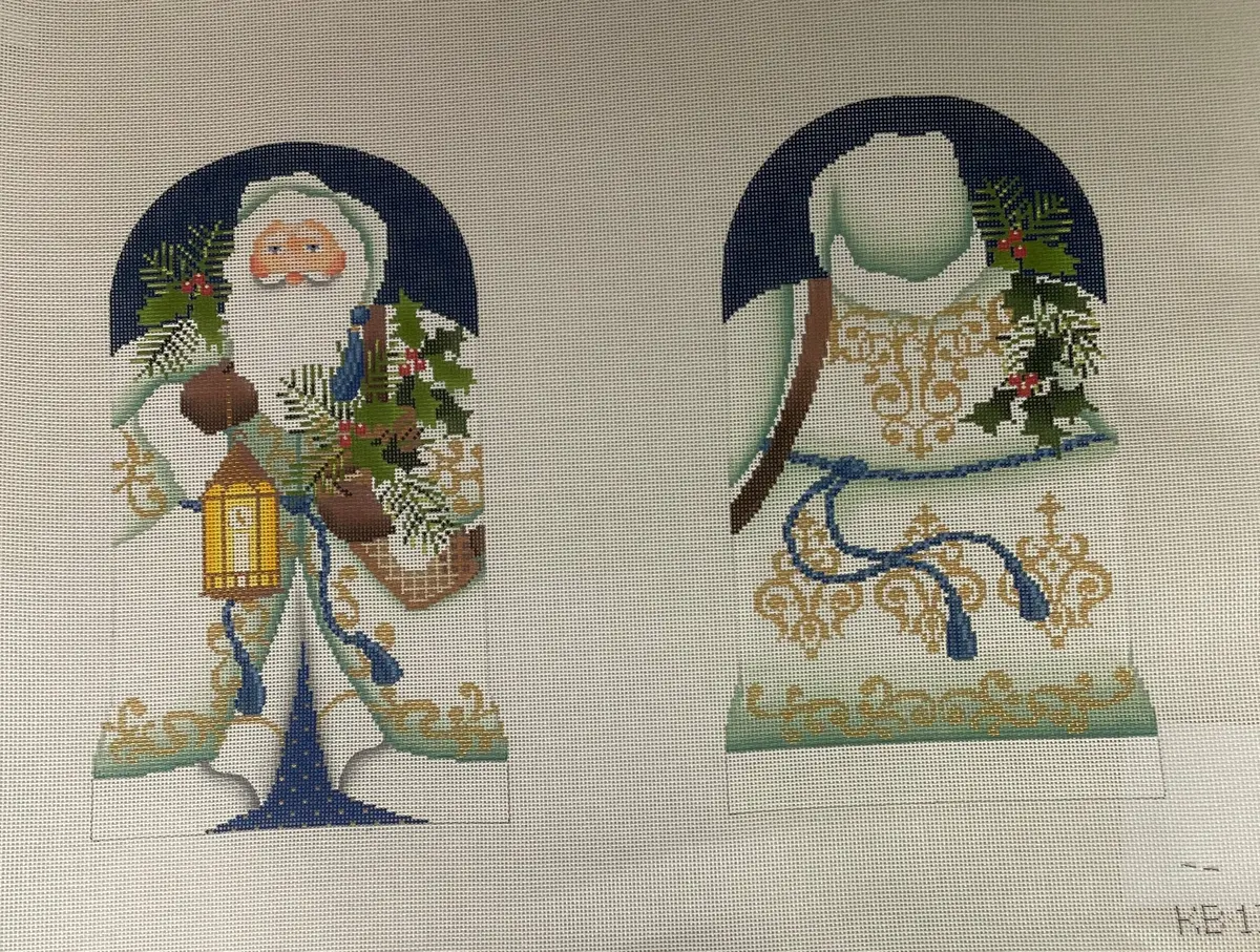 * Kirk And Bradley Kb1339 Two Sided Woodland Father Christmas 1