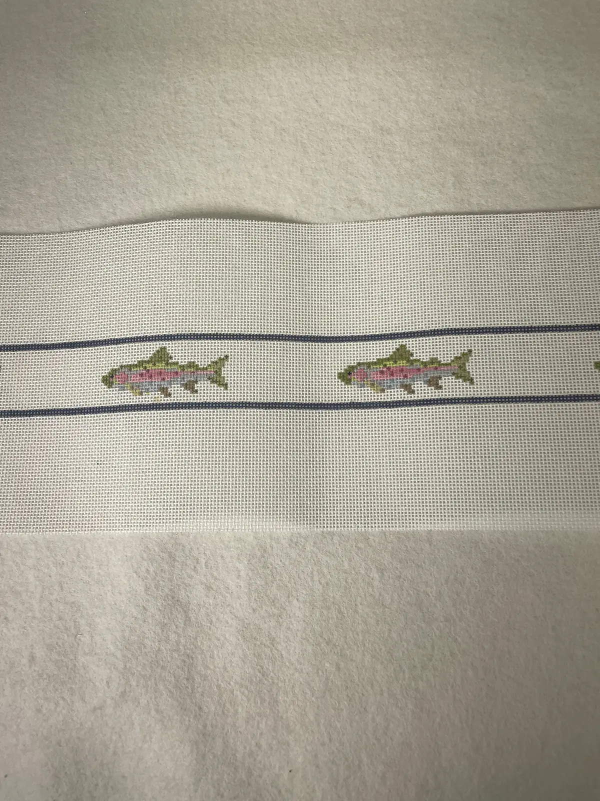 Bell House Designs 039 Rainbow Trout Belt 1
