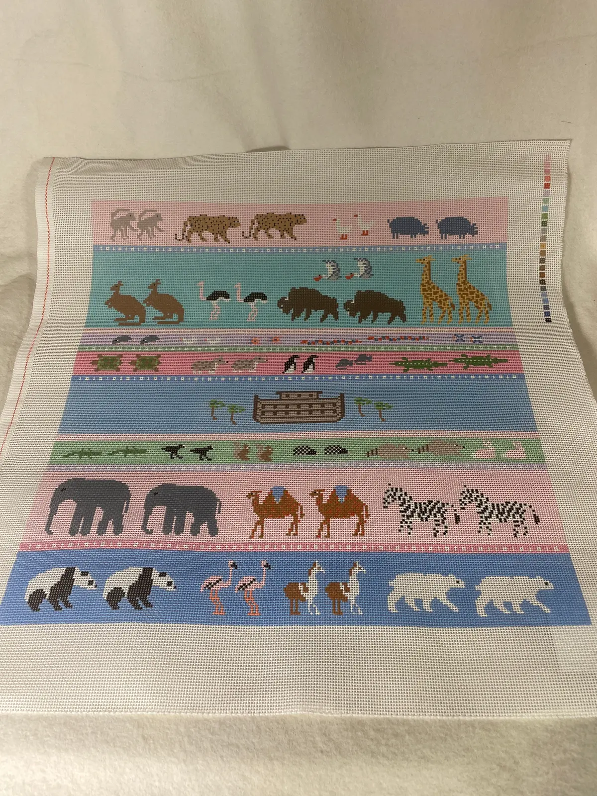 * Wipstitch Noah's Two By Two 1