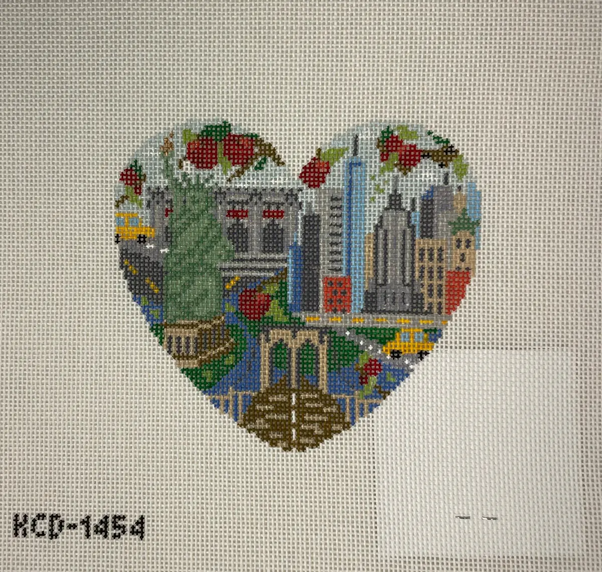 * Kcn Designers Kcd1454 New York Heart 1