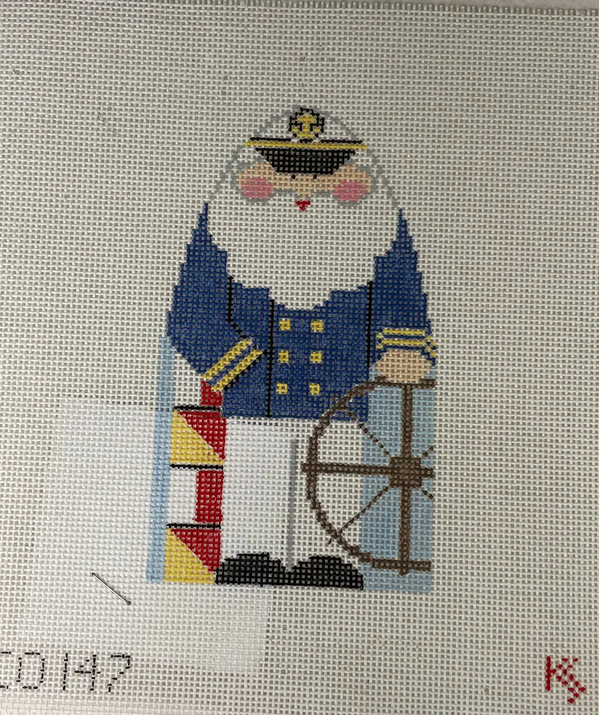 * Kathy Schenkel Designs Co147 Captain Santa 1