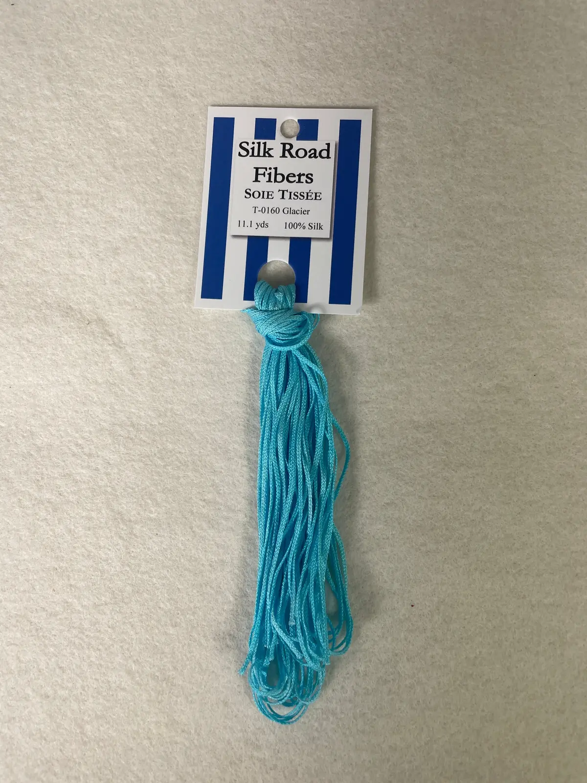 Silk Road Fibers T-0160 Glacier Soie Tissee 1