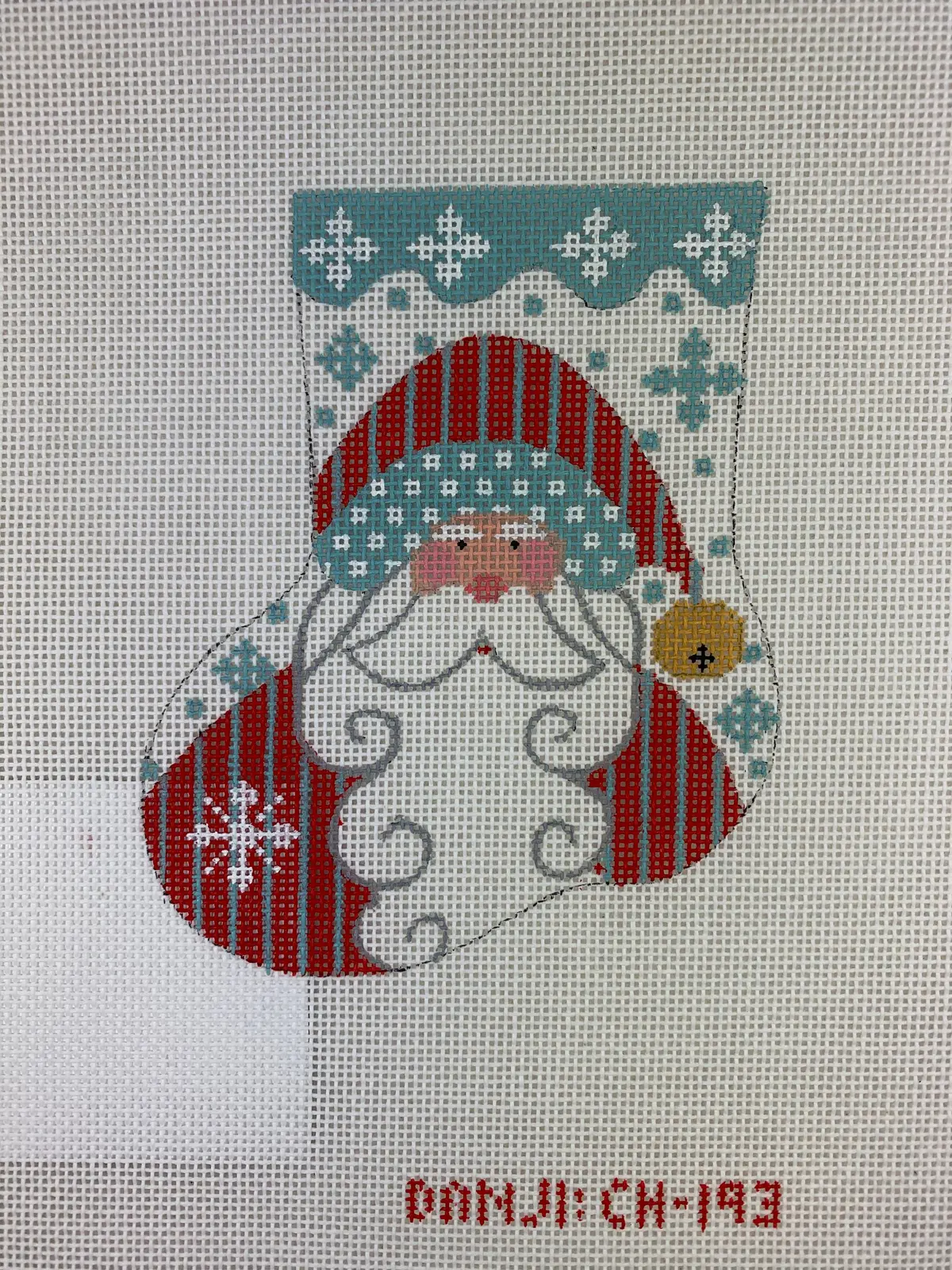 * Danji Designs Ch193 Santa Mini Stocking 1
