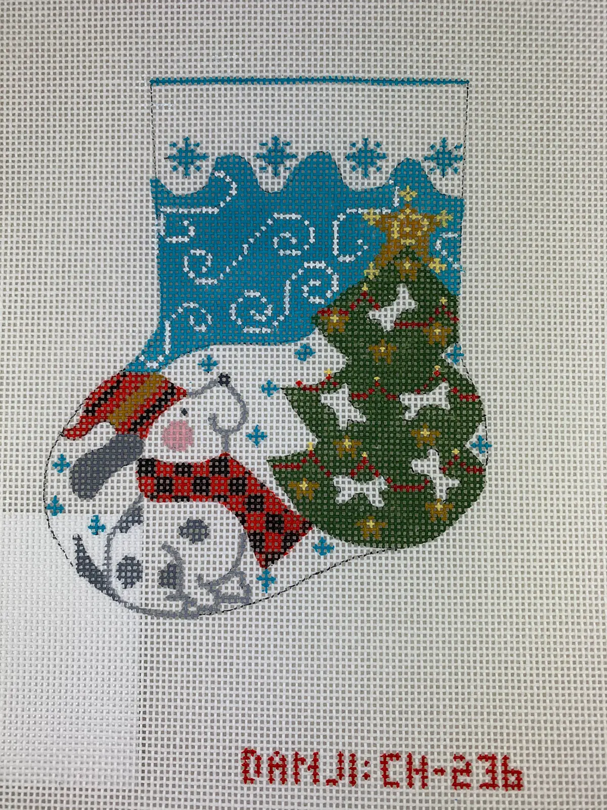 Danji Designs Ch236 Dog Mini Stocking 1