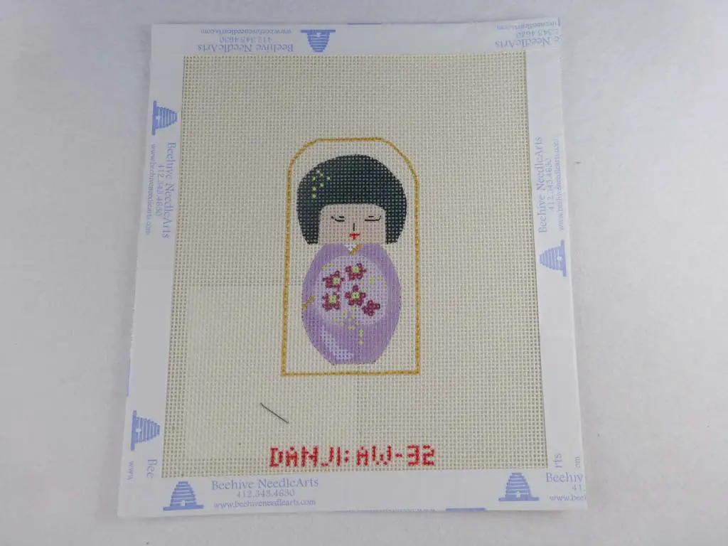 * Sale / Danji Designs Mini Purple Geisha 1