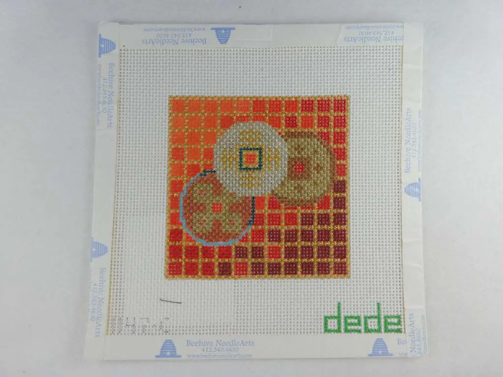 Dede Red Mosaic Coaster 1