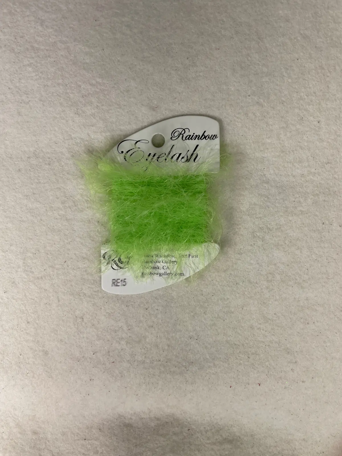 * Eyelash Re15 Bright Lime 1