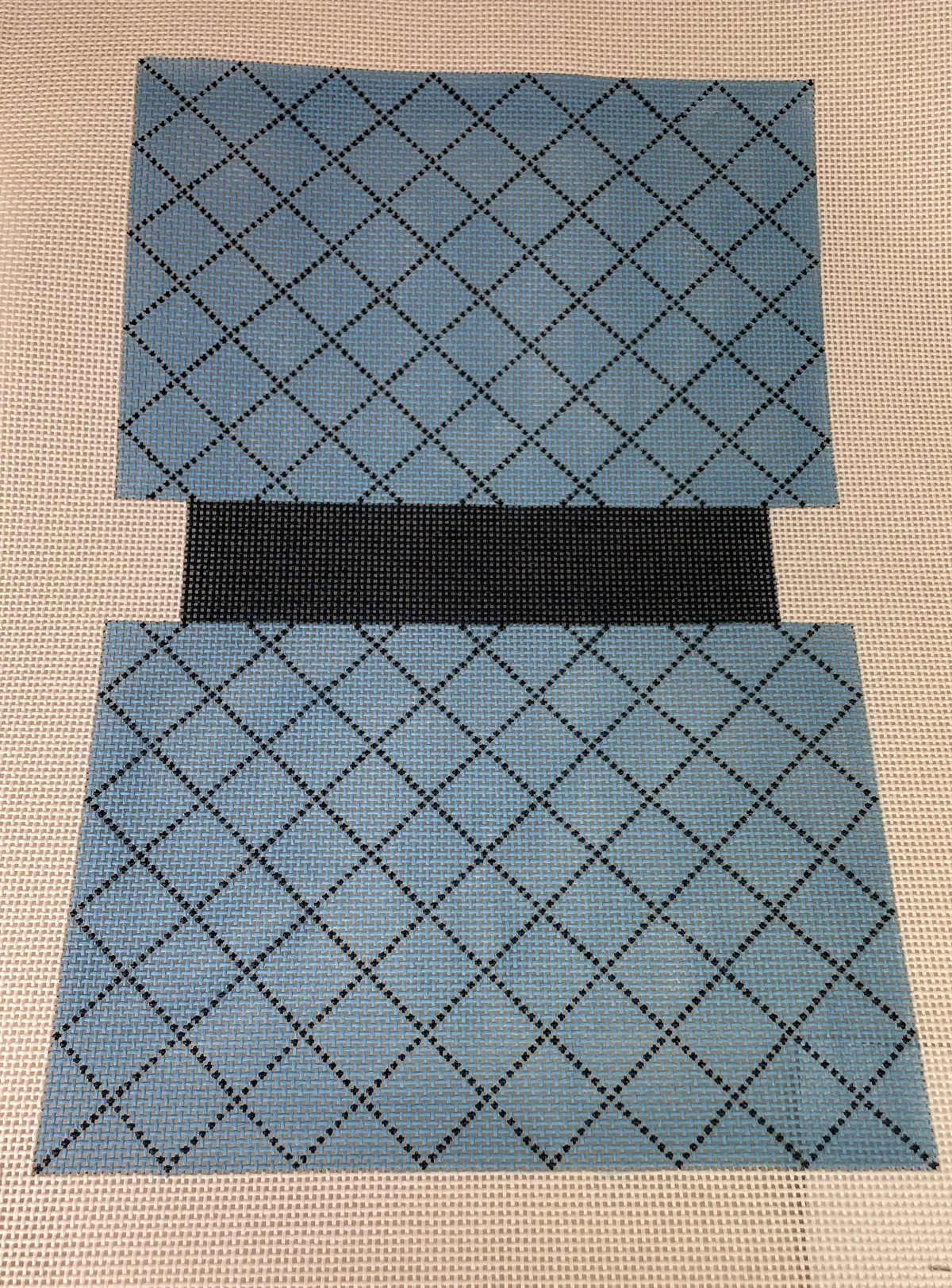 * Kimberly Ann Mb-15E Quilted Bag- Blue 1
