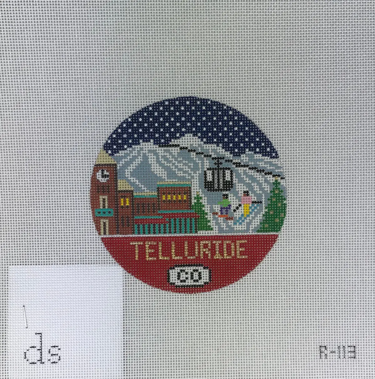 * Doolittle Stitchery R-113 Telluride Round 1