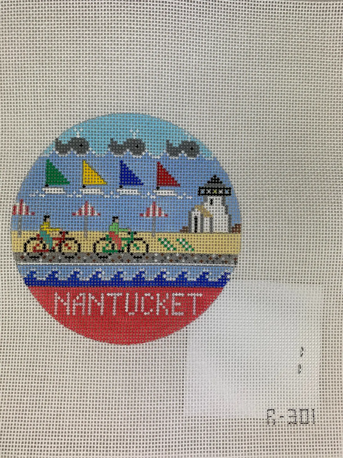 * Doolittle Stitchery R301 Nantucket Round 1