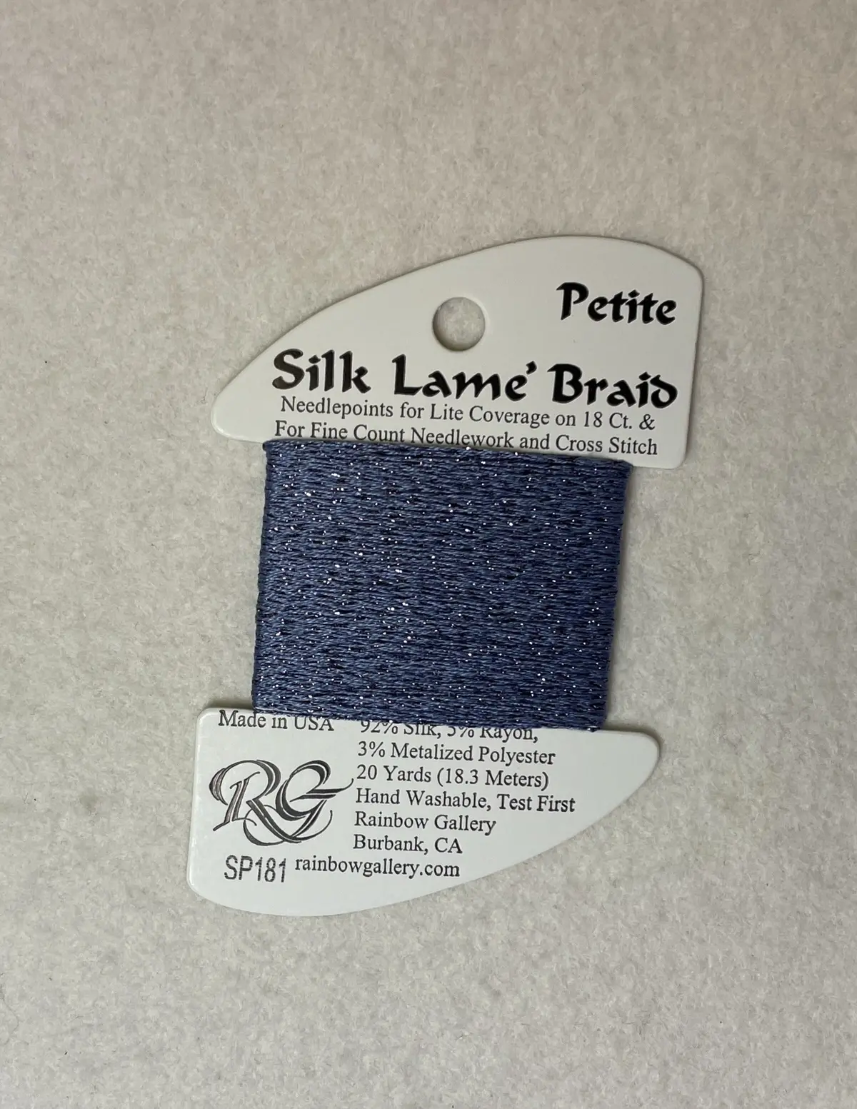 Petite Silk Lame Braid Sp181 Hydrangea 1