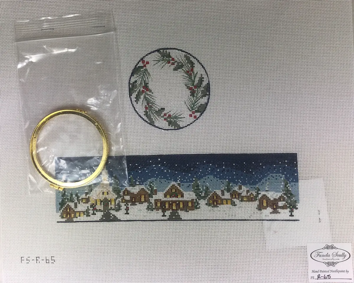 Funda Scully Fs-R-65 Winter Village Hinged Box 1
