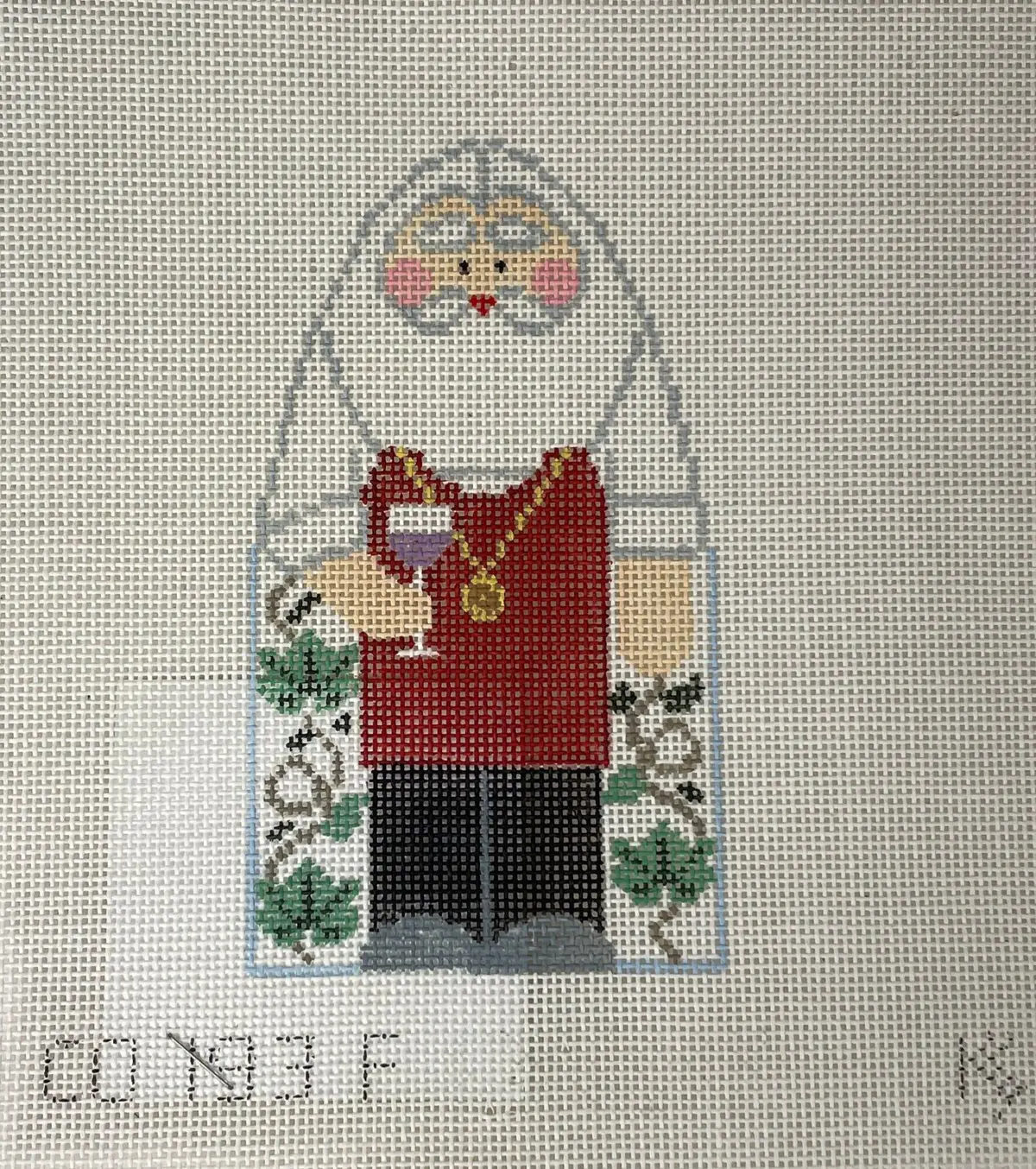 *Sale Kathy Schenkel Designs Co193f Sommelier Santa 1