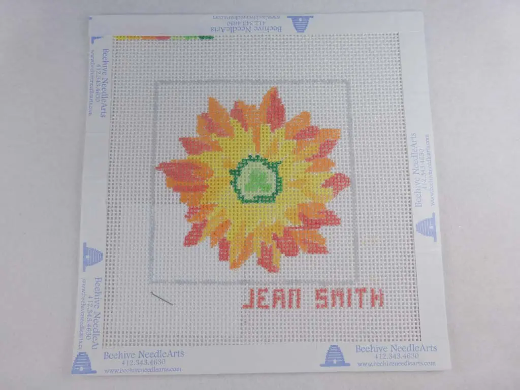 Jean Smith's Design 118C-1 Floral Friends Coaster 1 1