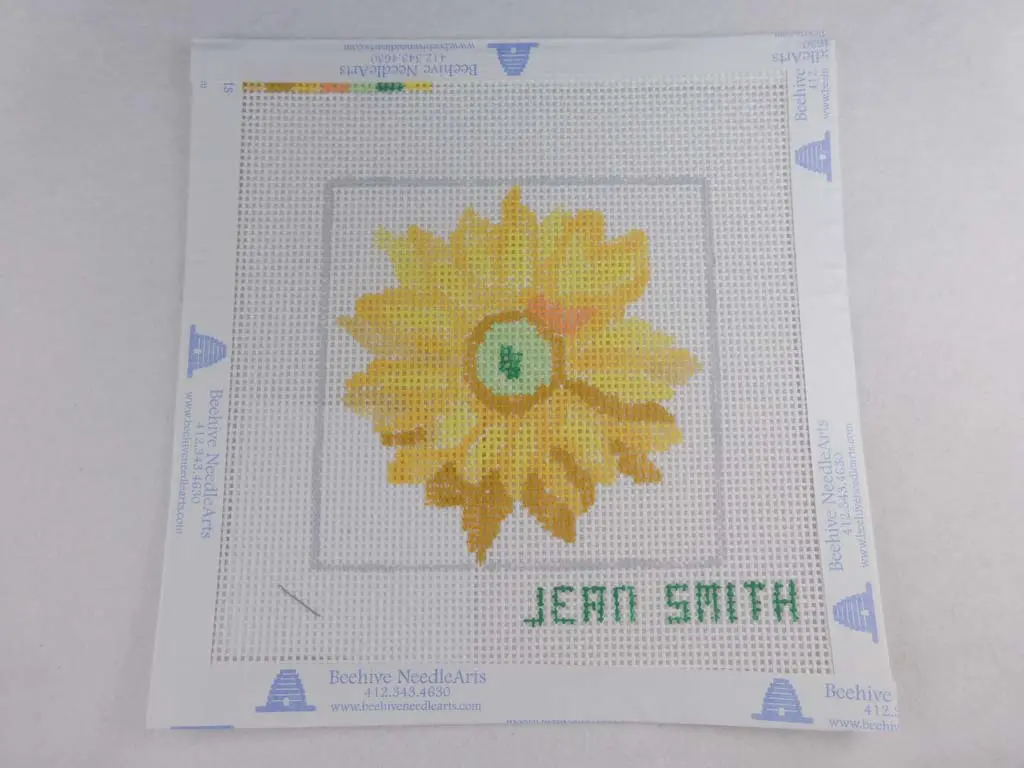 Jean Smith's Design 118C-5 Floral Friends Coaster 1