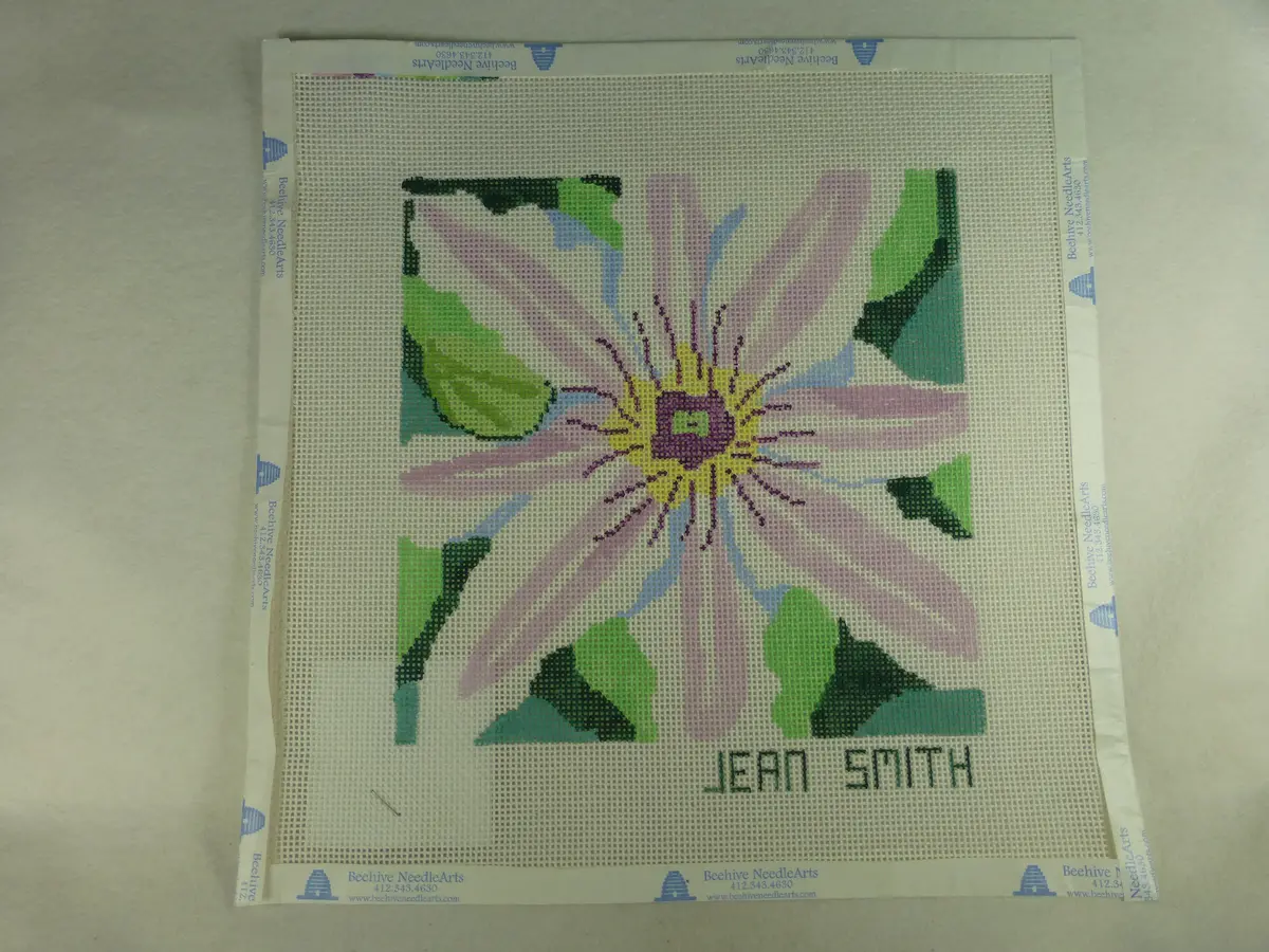 Jean Smith Design 155B-22 Clematis 1