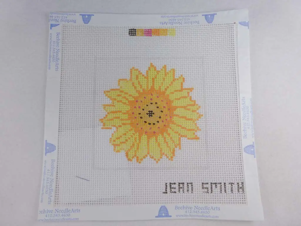 Jean Smith's Design 180B Gold Sunflower 1