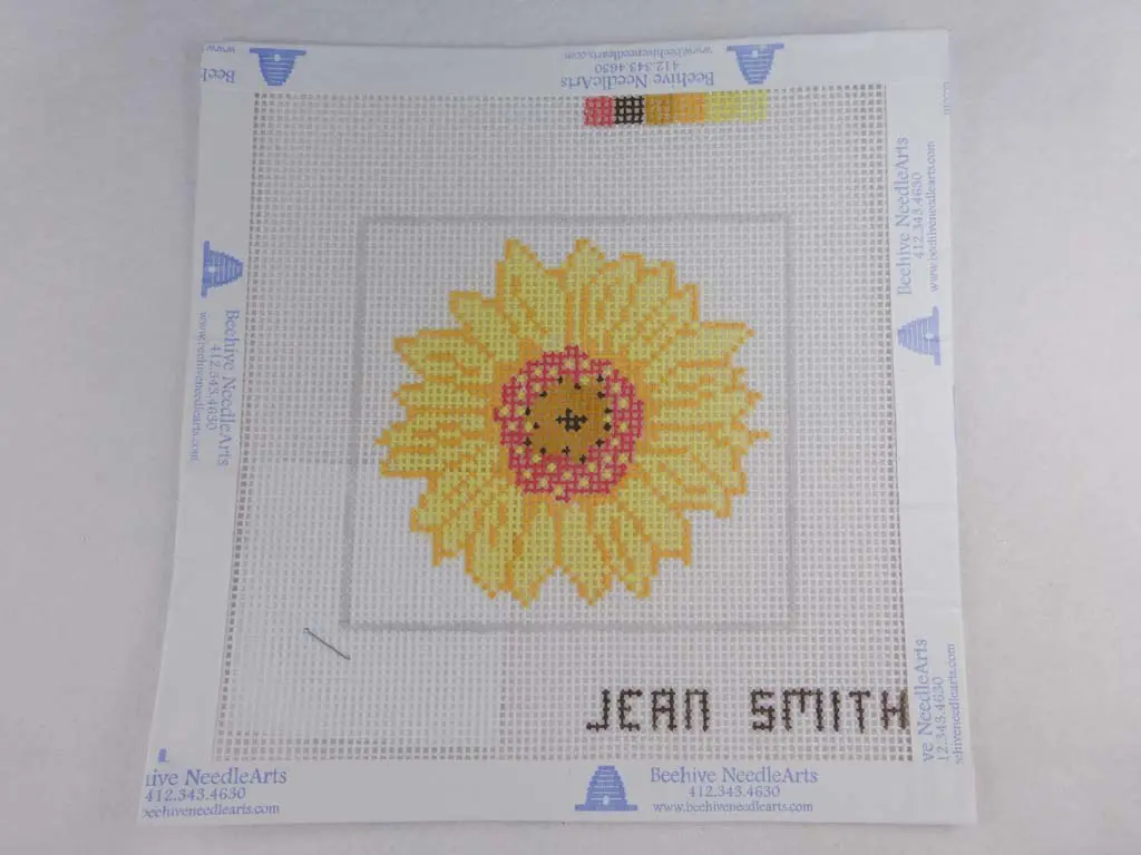 Jean Smith's Design 180C Yellow Sunflower 1